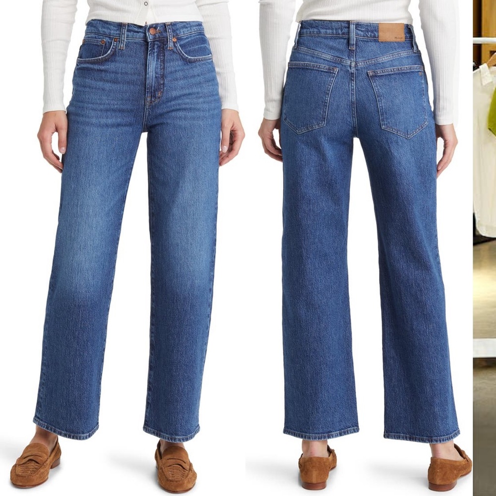 Madewell Perfect Vintage Wide Leg Jean